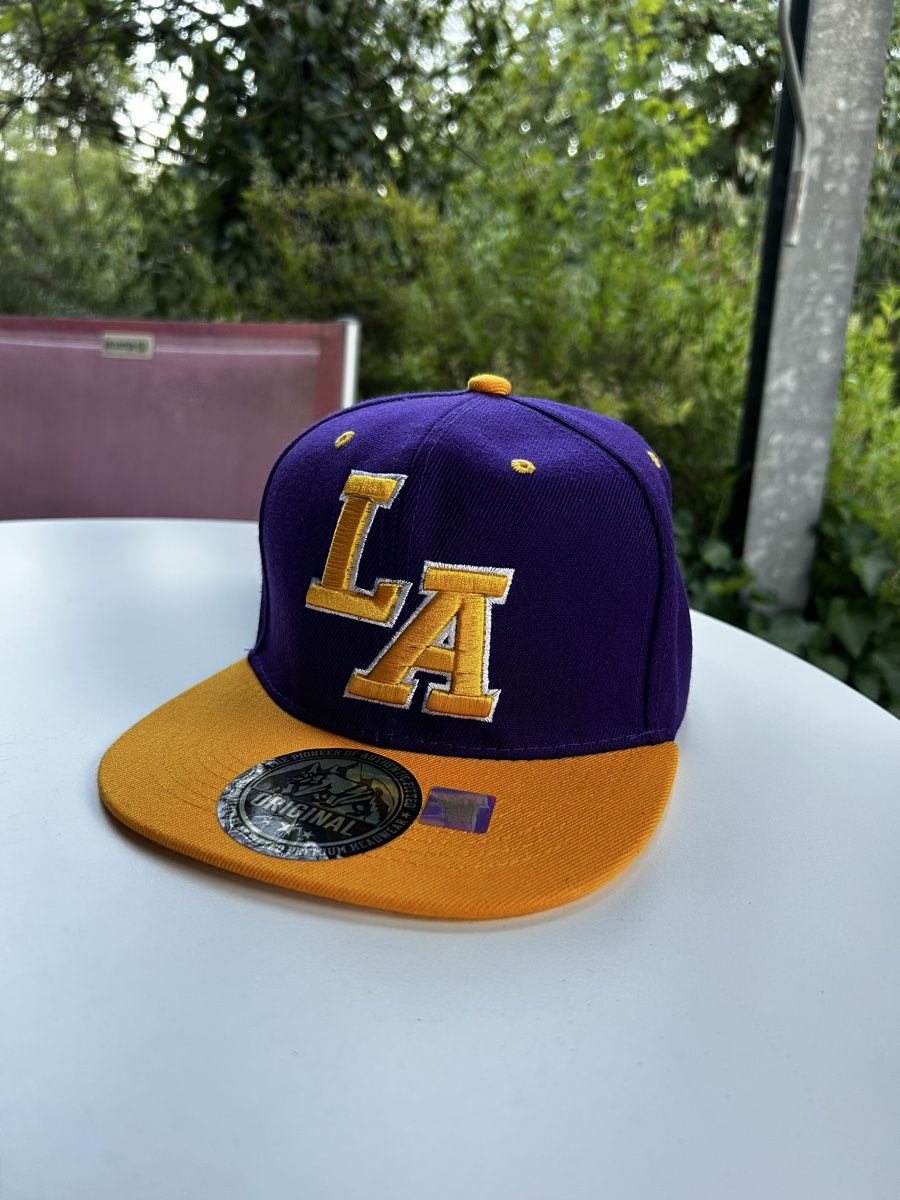 Hüte, Mützen & Caps: Snapback LA - ultraviolet/goldenyellow – Neu (gemäss Beschreibung) aus Zollikofen von LUKE_THRIFTS 3