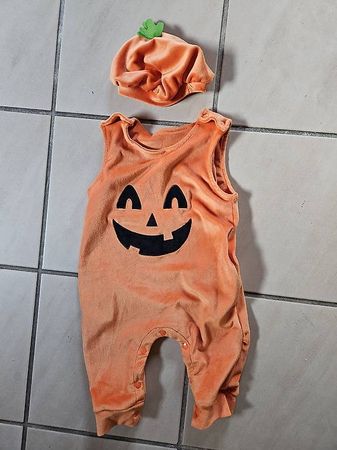 Kürbiskostüm Baby 80