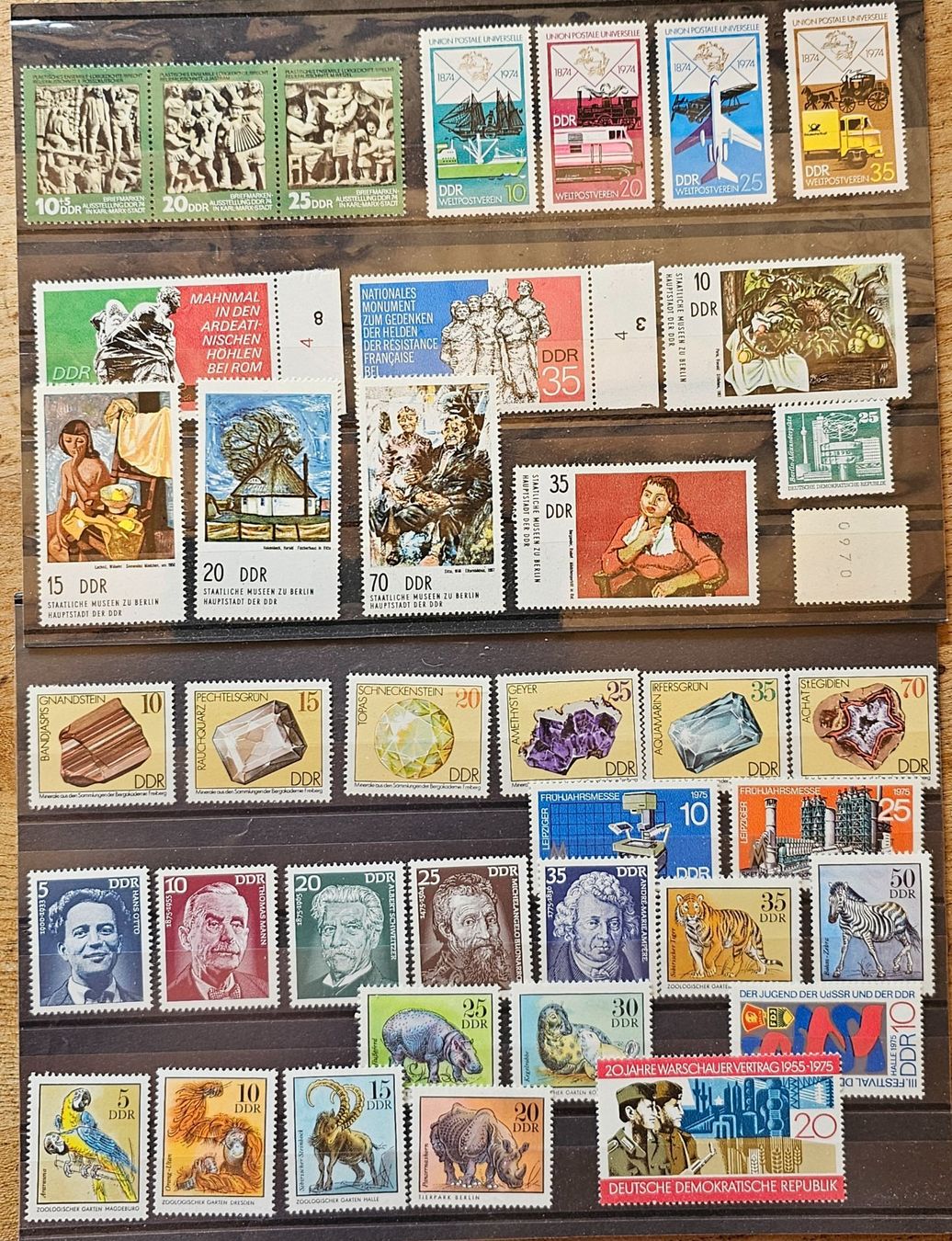 Tutti i francobolli: DDR Sammlung ** – Nuovo (secondo la descrizione) da Les Valettes venduto da Nuba1