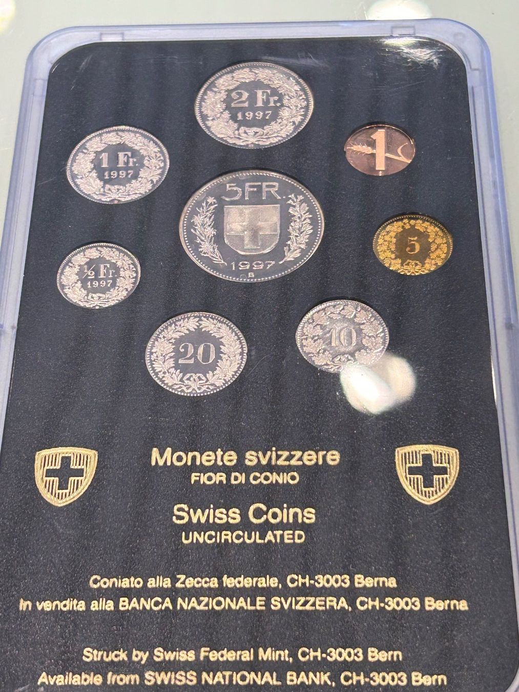 Tutti le monete: Münzsatz 1997 Stgl. – Usato da herisau venduto da hb_gold