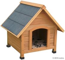 Hundehaus Massivholz 70x60x75 cm