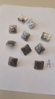 10 boutons carrés