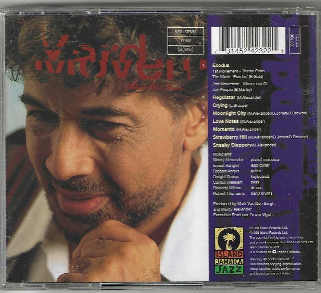 CDs: Monty Alexander – Yard Movement – Gebraucht aus Genève von CDLPBookS 1