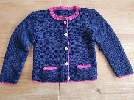 Strickjacke Grösse ca 134