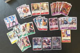 Lotto di carte One Piece Card Game 