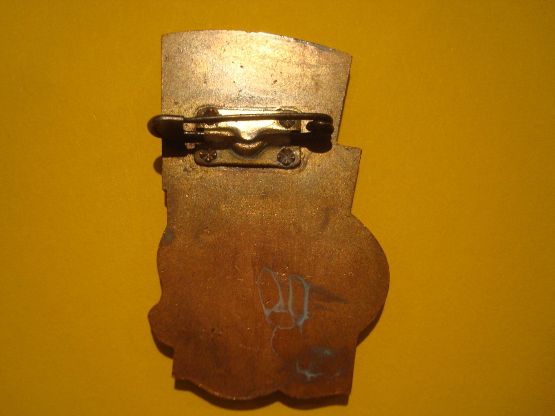 Placchette & Badge: Plakette Kupfer 1938 – Usato da Riehen venduto da Baerewaegli 1