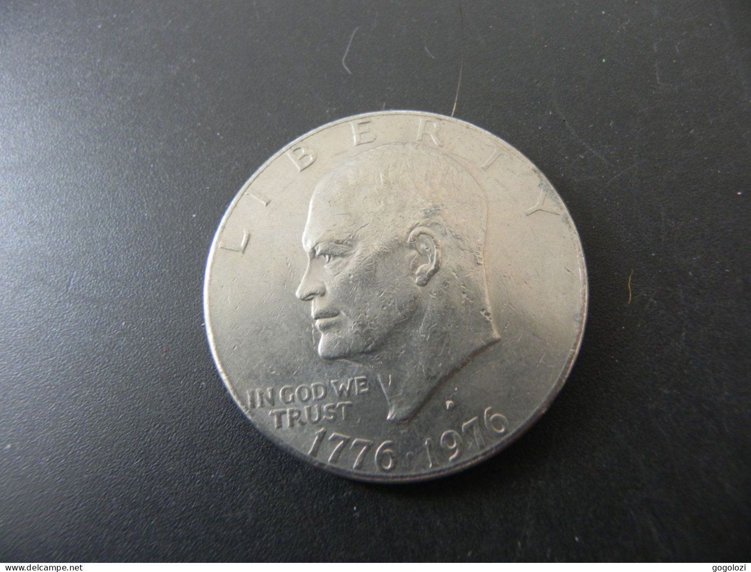 Tutti le monete: USA 1 Dollar 1976  D Eisenhower – Usato da Biel/Bienne venduto da Gogolozi