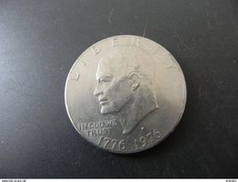 USA 1 Dollar 1976  D Eisenhower