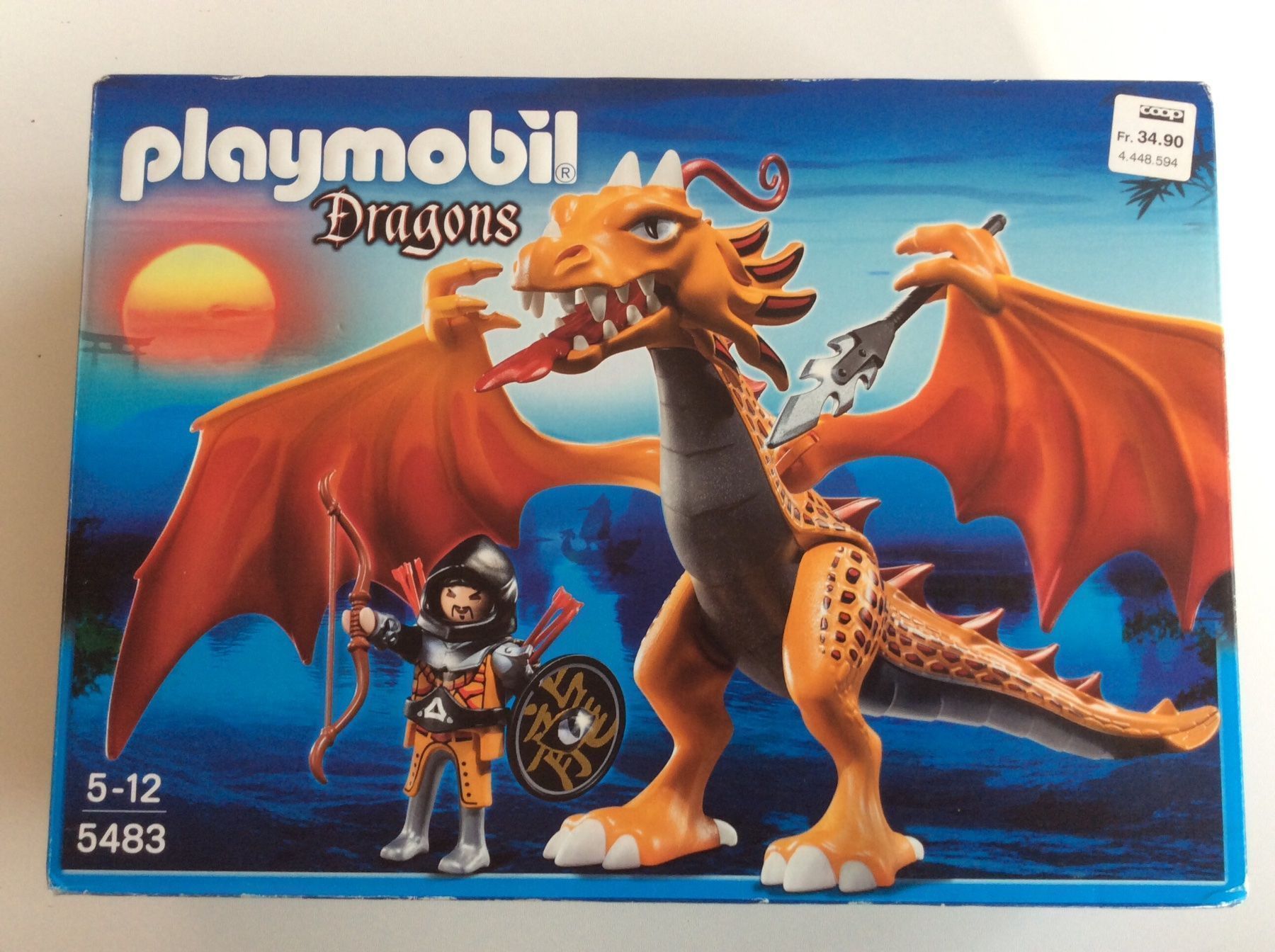 Playmobil Giocattoli: Playmobil Dragons Nr 5483 – Nuovo e nell'imballaggio originale da Zimmerwald venduto da bsas100