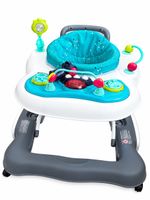 Baby Lauflernhilfe mit Spielkonsole weiss blau gebraucht