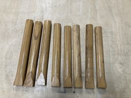 Holzstiele Holzgriffe , ESCHE , von Sprossenwand