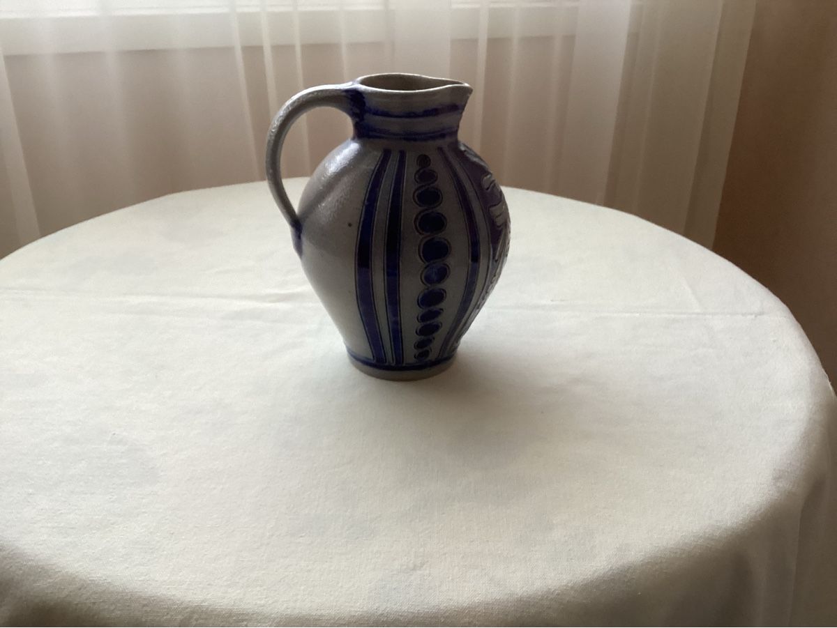 Caraffe: Steingut-Krug, glaciert, 1 Liter Inhalt – Nuovo (secondo la descrizione) da Lausanne venduto da Ulpet 2