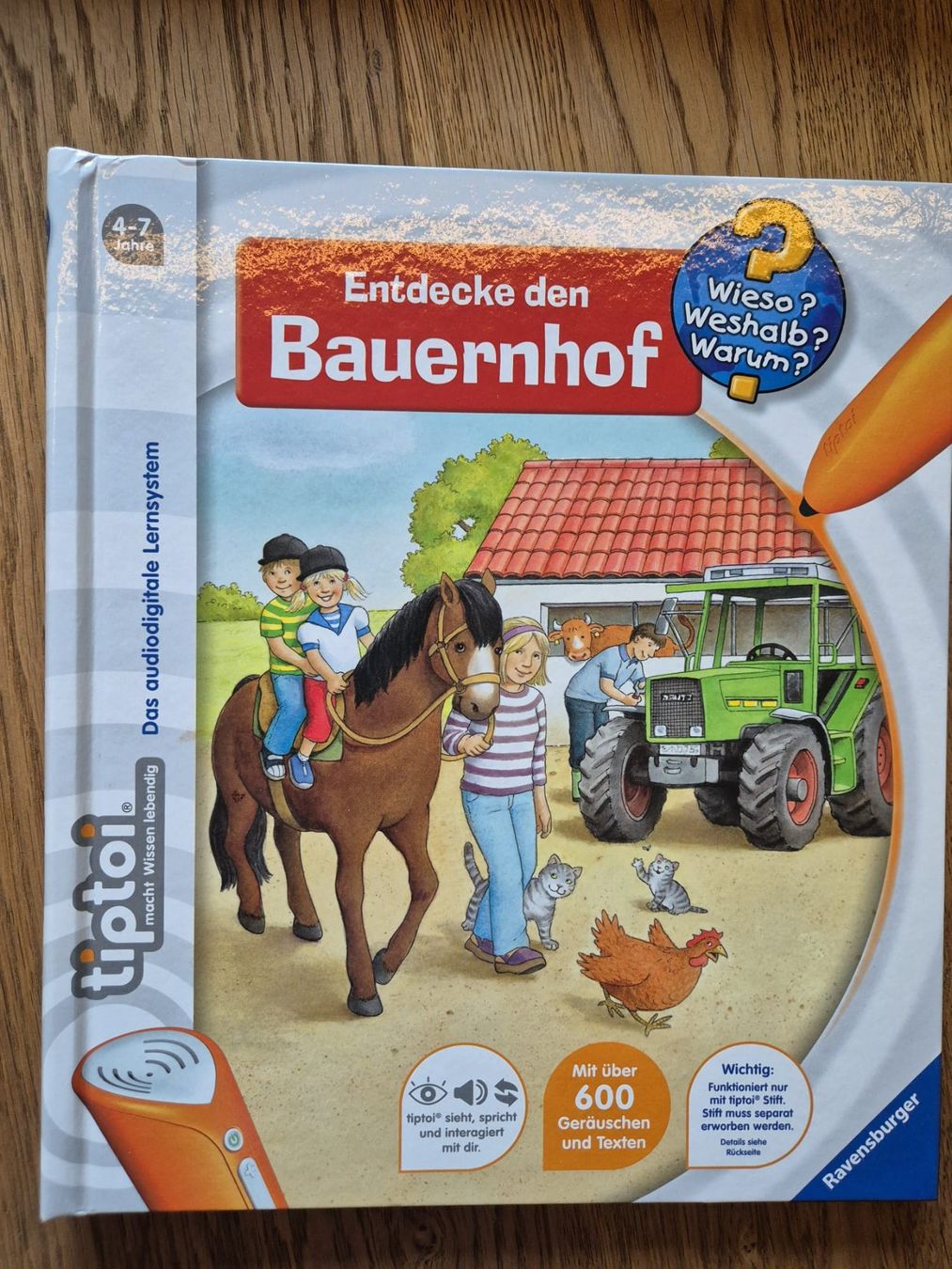 Tiptoi Jeux: Tiptoi Entdecke den Bauernhof Starter-Set, ohne Stift – D'occasion à Grossaffoltern par Baer1782 1