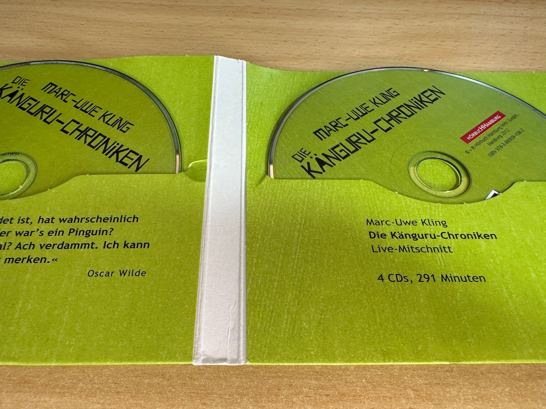 Audiolibri: Marc-Uwe Kling - Die Känguru-Chroniken - 4 CD – Usato da Rikon im Tösstal venduto da Alpenmutz 2