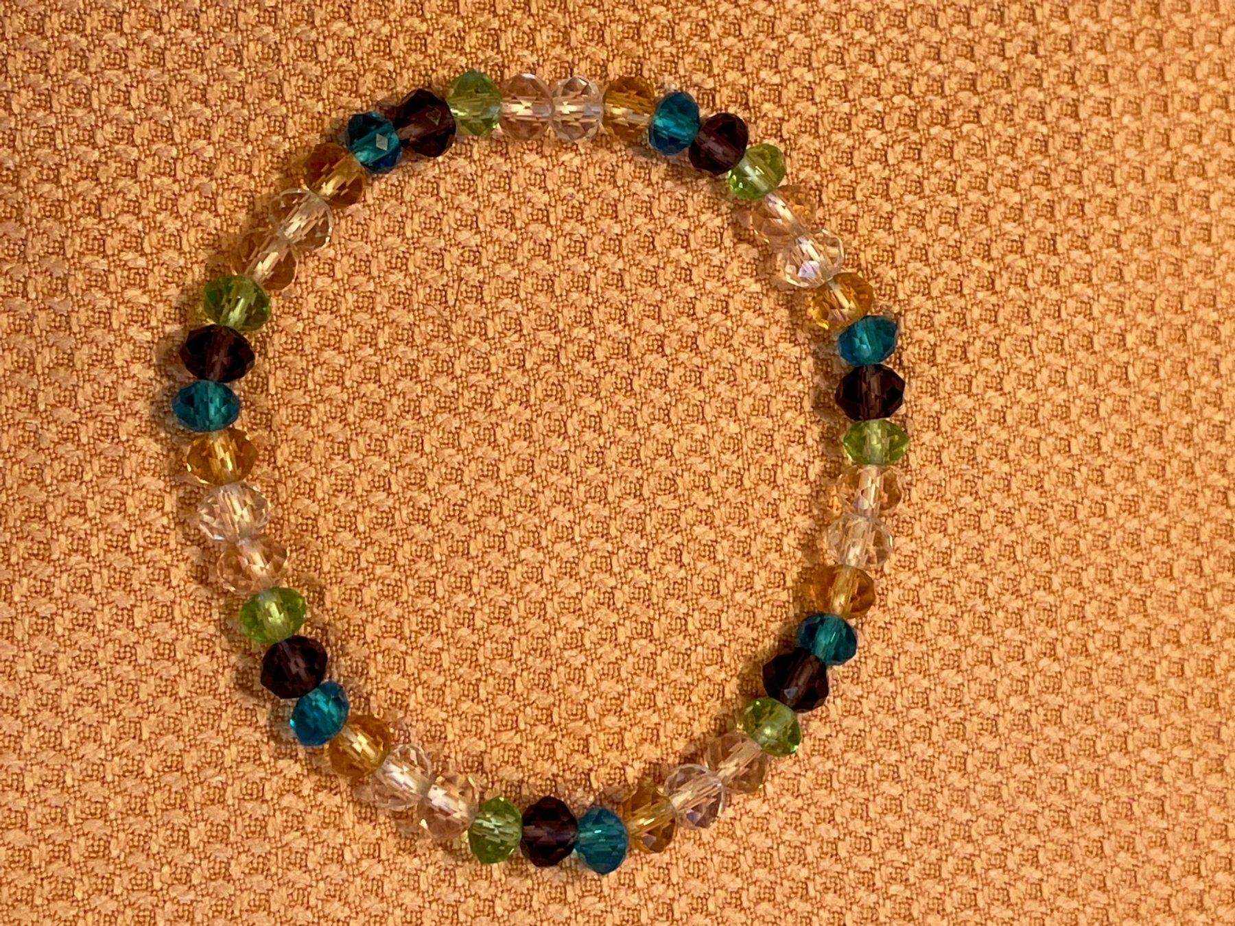 Catenine: Modeschmuckset mit geschliffenen Glasperlen – Nuovo e nell'imballaggio originale da Riedt b. Erlen venduto da Malaika57 4