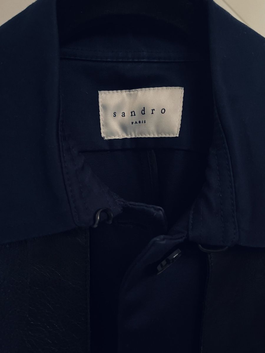 Sandro Jacken: SANDRO - T 38, veste bleu marine – Neu (gemäss Beschreibung) aus Genève von Rio10 2