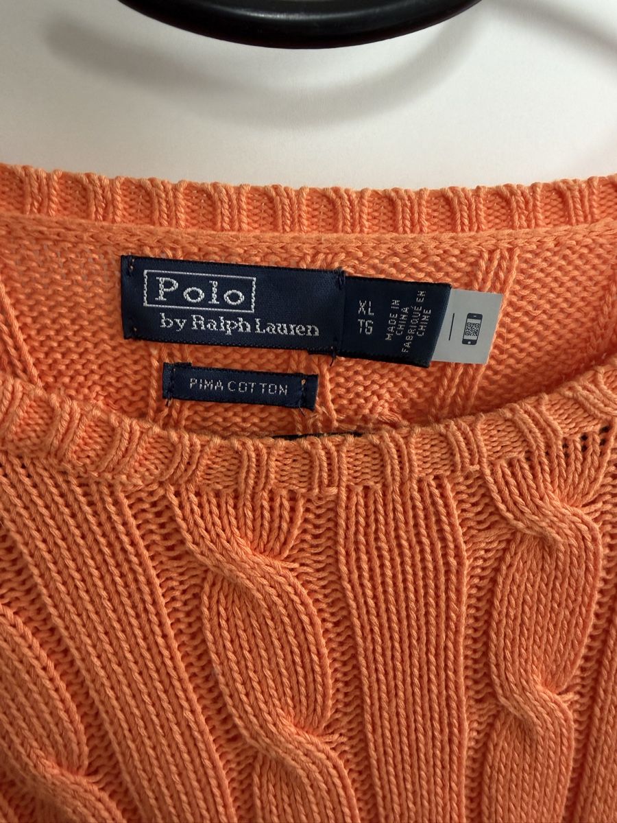 Polo Ralph Lauren Maglioni & Felpe: Polo Ralph Lauren Pullover orange XL Zopfmuster – Nuovo (secondo la descrizione) da Weiach venduto da nou_t2x8 2