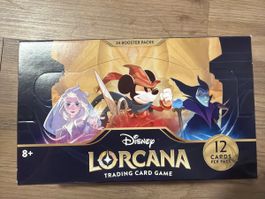 Disney Lorcana The First Chapter Booster Box versiegelt