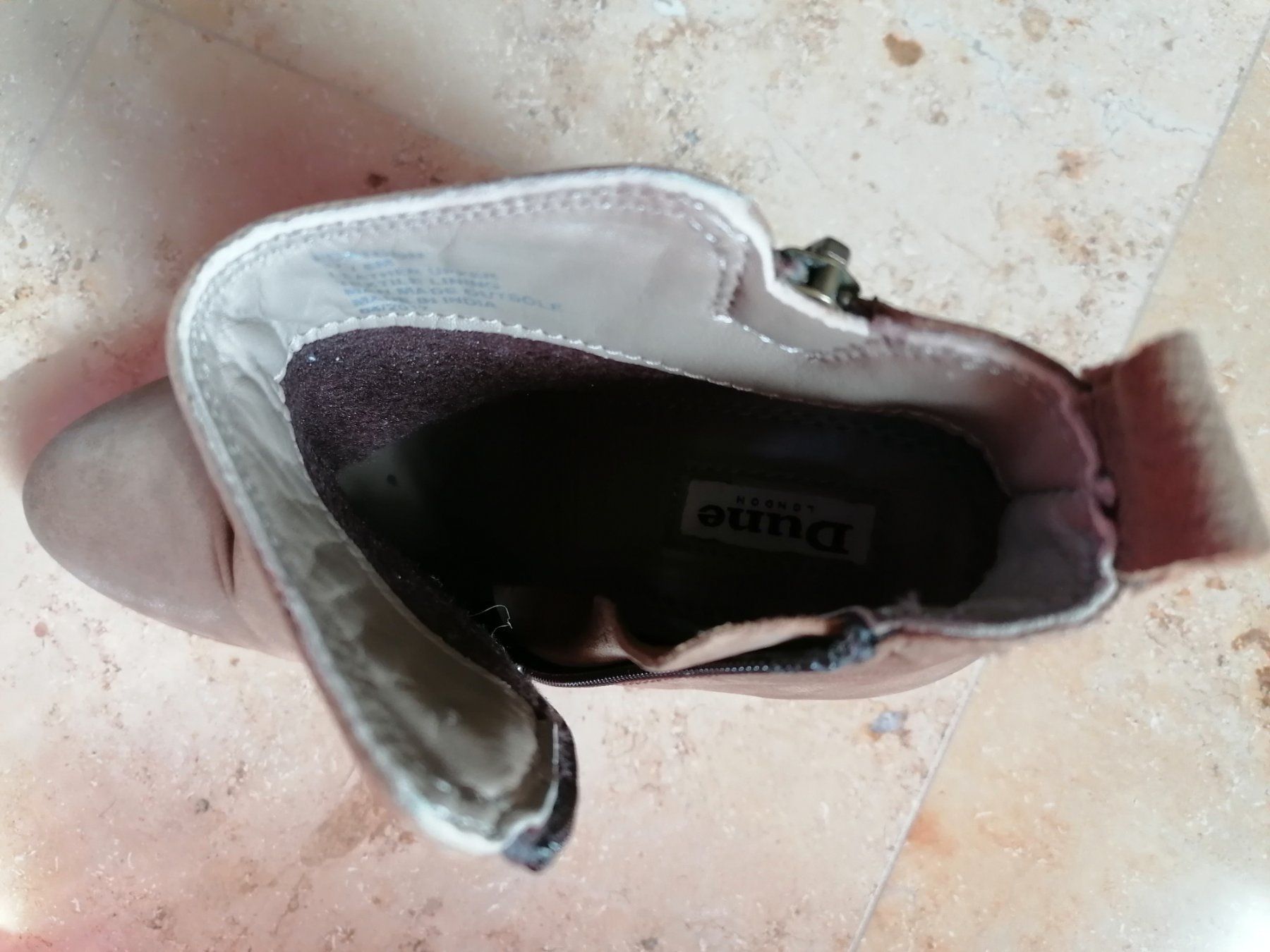 Dune London Scarpe da donna: Trendige Stiefeletten, beige, Grösse 37 – Usato da Benken SG venduto da Gummifinger 3