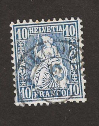 Tutti i francobolli: 1862 Z 31 Gebraucht – Usato da Susten venduto da lmf_98wh