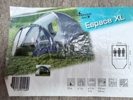 Trekking Line Espace XL Kuppelzelt NEU 3 Personen