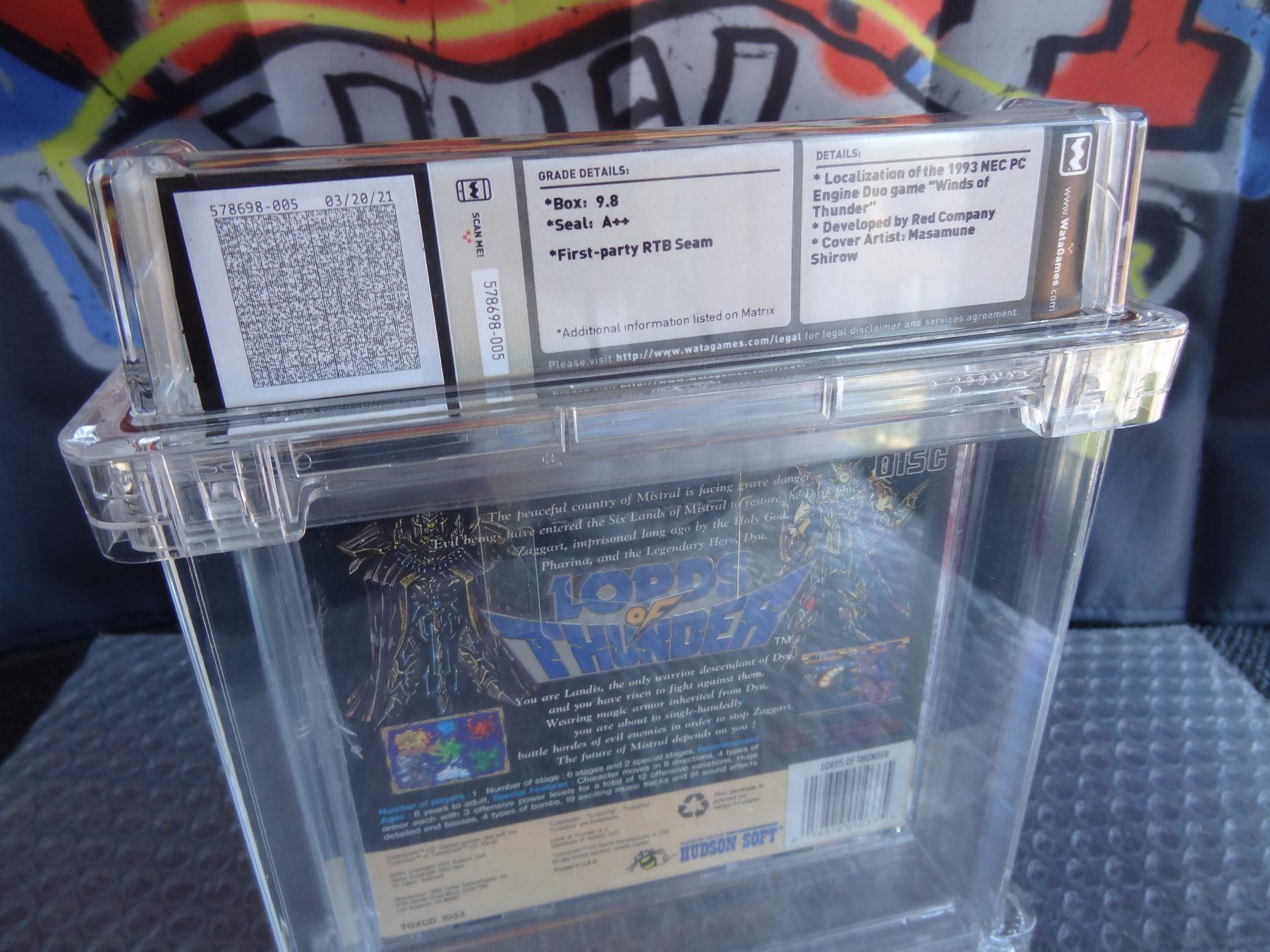 Spiele: LORDS OF THUNDER NEC PC-Engine / Turbo Duo – Neu und originalverpackt aus Lyss von Famicom 3
