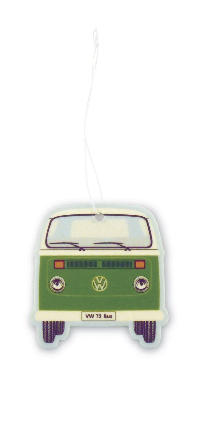 Sonstiges zum Sammeln & Seltenes: VW T2 Bus Lufterftischer grün – Neu und originalverpackt aus Wil SG von Saxer1