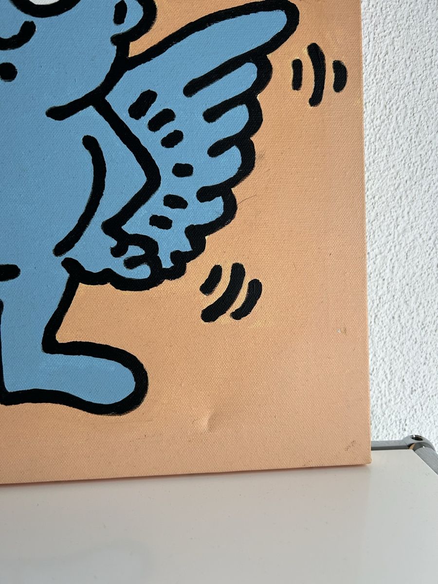 Dipinti: Keith Haring Bild Engel – Usato da Würenlingen venduto da Giulio45 2