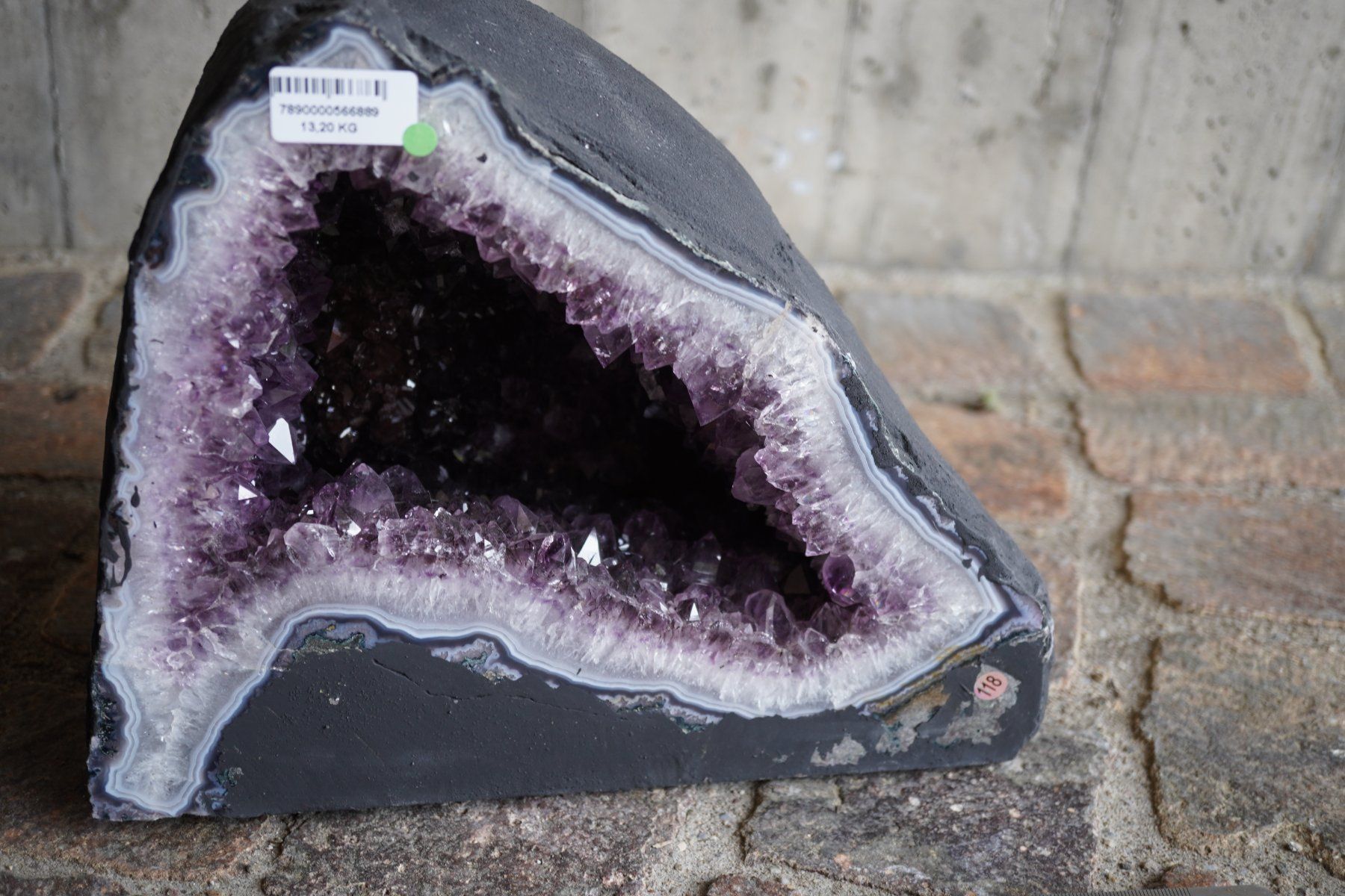 Mineralien & Heilsteine: Amethyst   Druse 13.2kg    Flame  28cm x 23cm     3.2.1 – Neu und originalverpackt aus Eschenbach SG von topstone 4