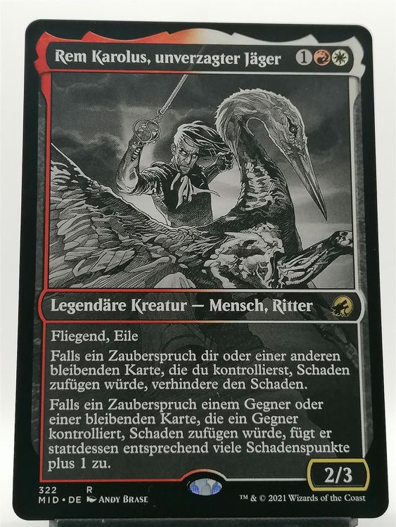 MTG!! Rem Karolus, unverzagter Jäger!! Kaufen auf Ricardo