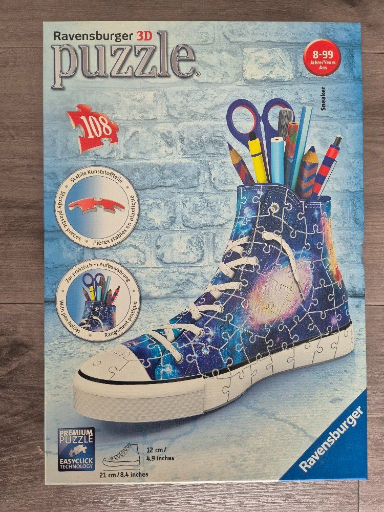 Ravensburger Puzzle: Ravensburger 3D Puzzle Sneaker – Usato da Buttisholz venduto da sico20 5