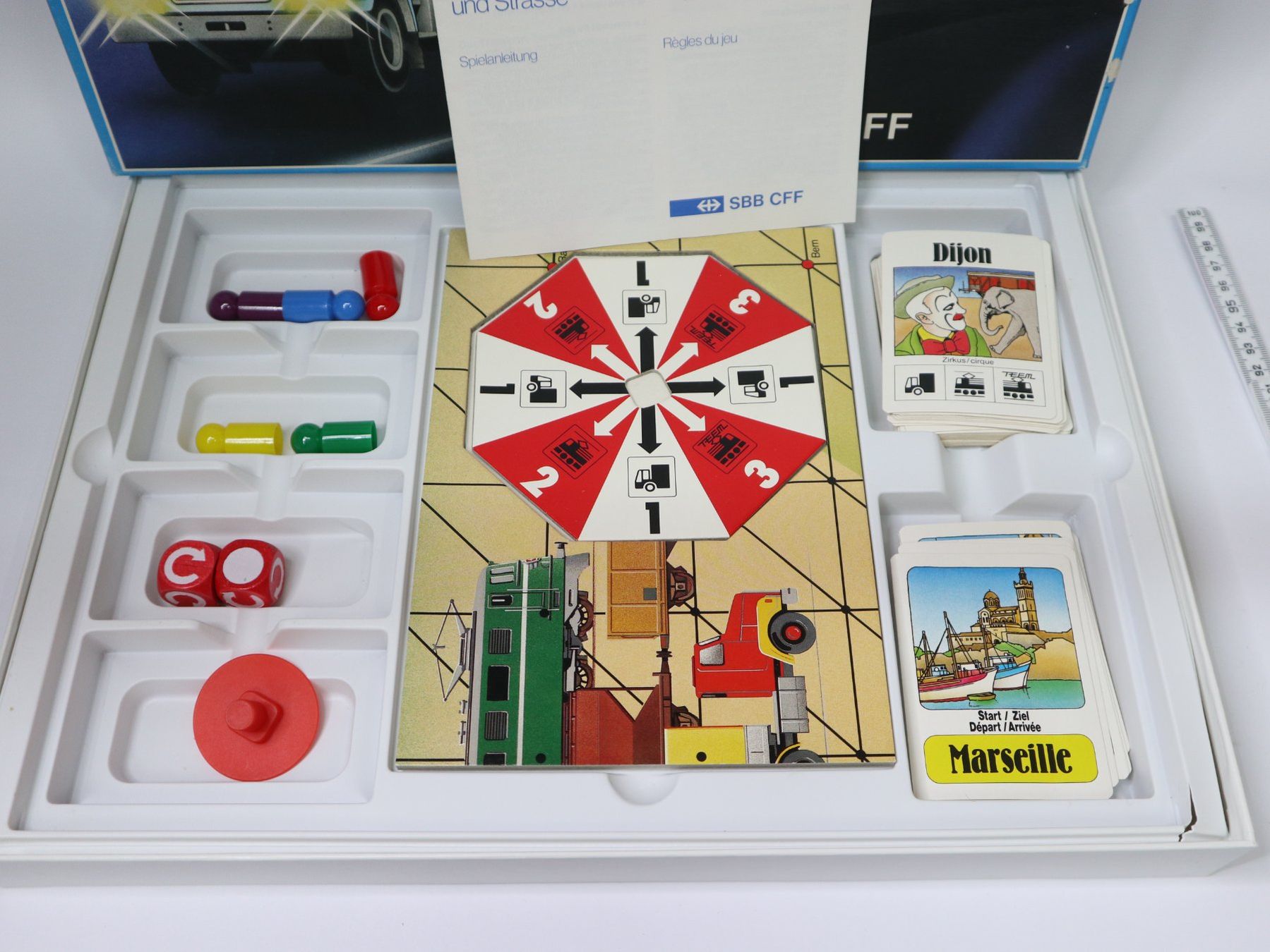 Giochi: 1983 SBB Trans Europe Spiel CFF – Usato da Eschenbach SG venduto da Astalavista 3