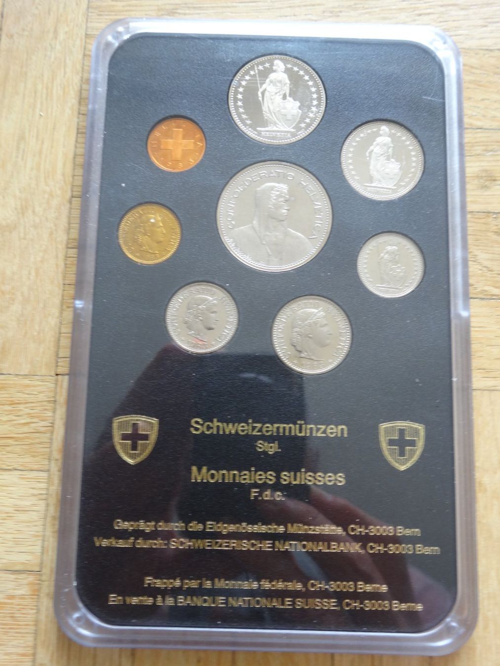 Alle Münzen: Münzsatz 1983 – Gebraucht aus Romanel-sur-Lausanne von Swift13 1