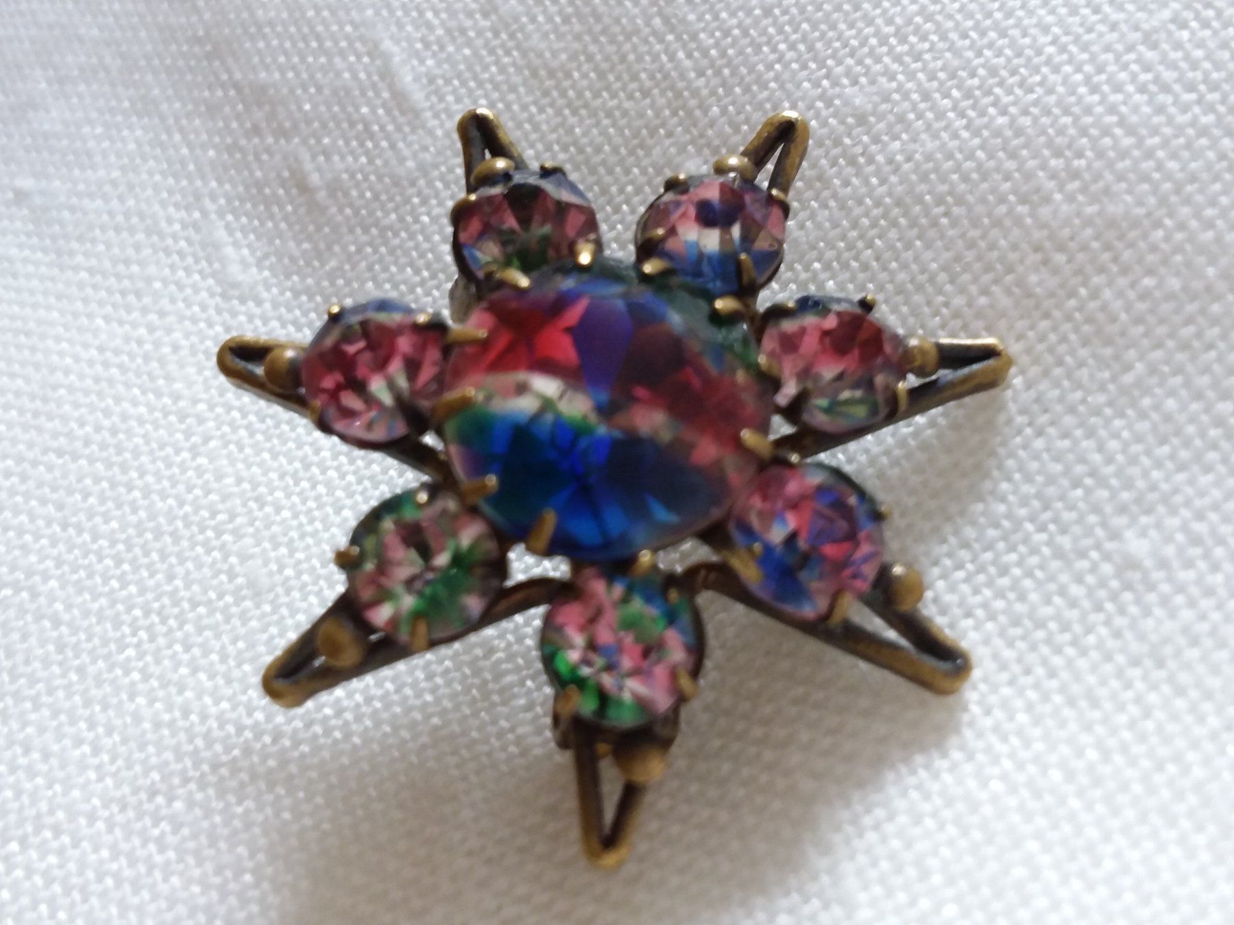Broschen & Nadeln: Antike Irisglas/Rheinkiesel Brosche ca 1900 – Gebraucht aus Zürich von gutsan 6