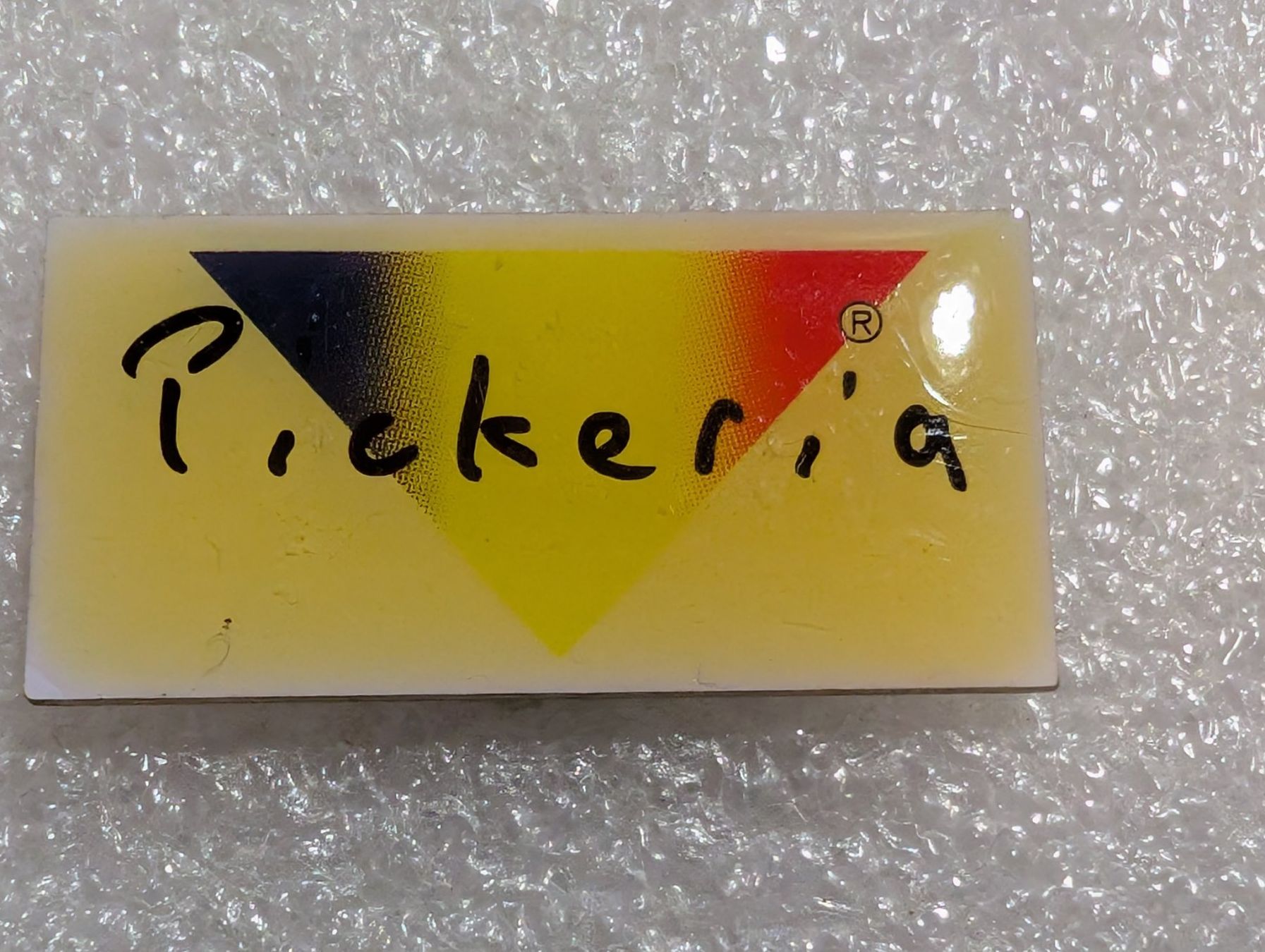 Plaketten & Abzeichen: Ansteckpin 296: Pickeria – Gebraucht aus Oppligen von Pin-Fall-Shop