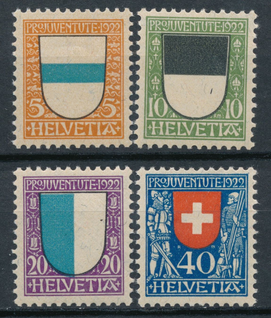 Tutti i francobolli: Pro Juventute Serie 1922 ** – Nuovo (secondo la descrizione) da Bonau venduto da Profila3