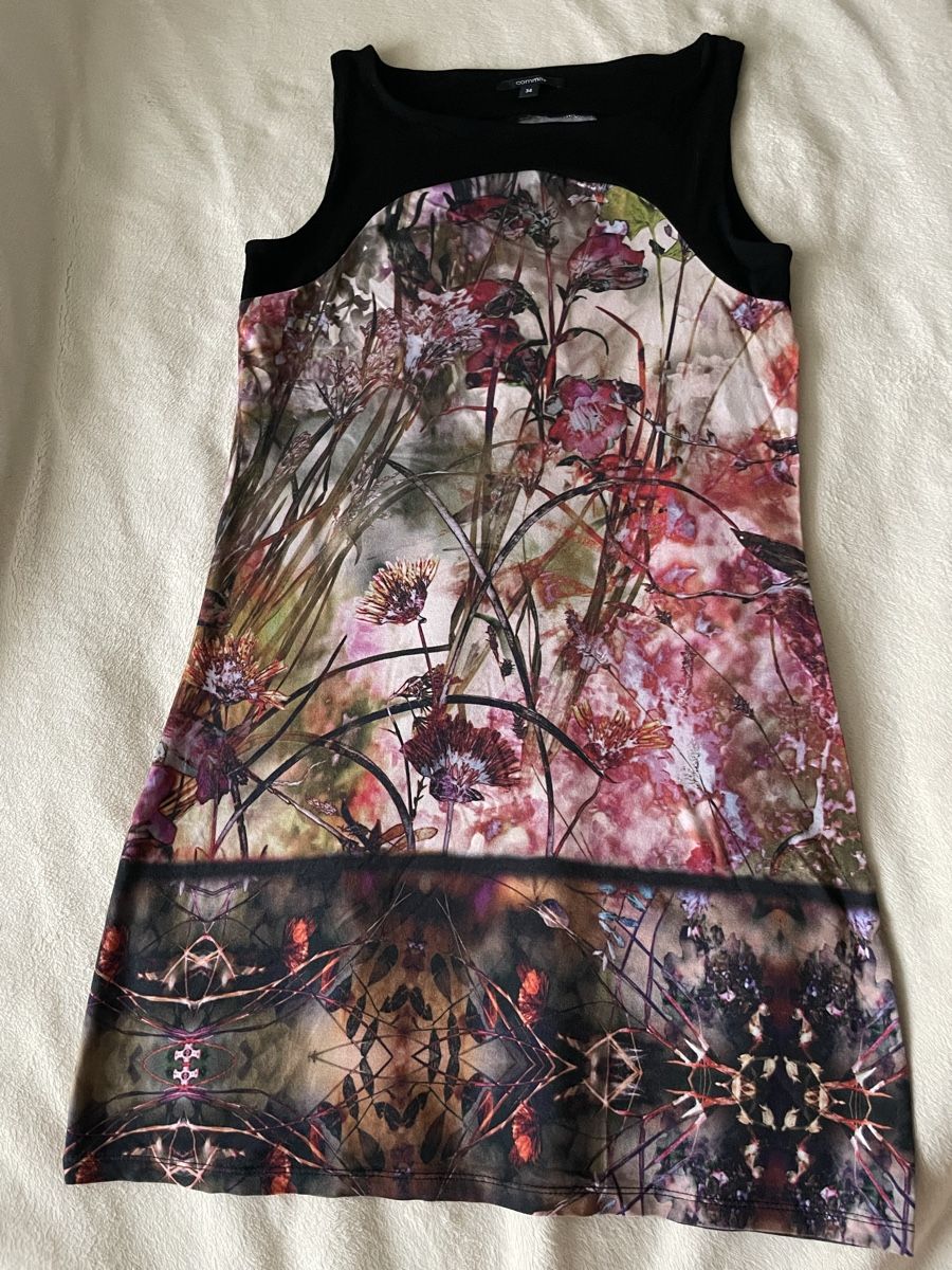 Comma Kleider: Comma mini Kleid Blumenmuster Grösse 34 – Gebraucht aus Luzern von andyke 4