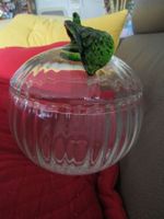 belle coupe en verre forme pomme