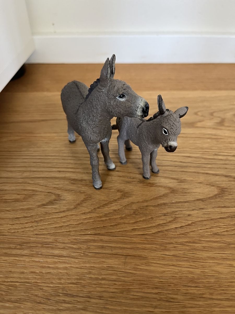 Schleich Giocattoli: Schleich 2 Esel – Usato da Olten venduto da Roellinghoff