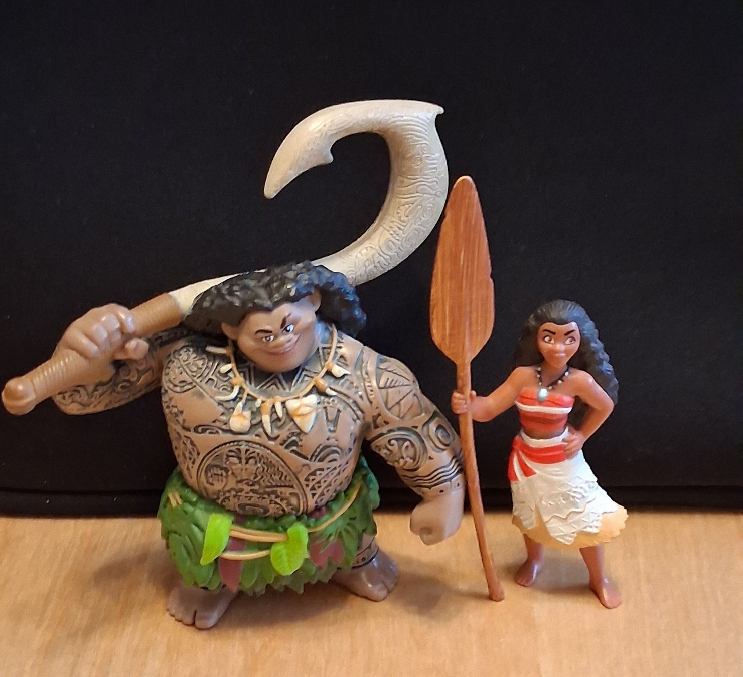 Bullyland Statuette: Vaiana & Maui Figuren – Usato da Zürich venduto da Pryter