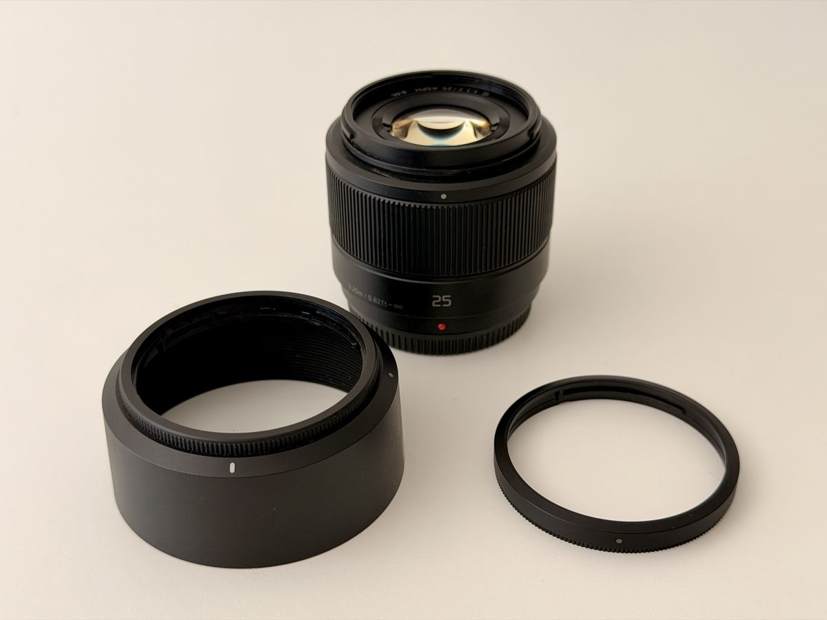 Panasonic Obiettivi: Panasonic Lumix 25 mm f/1.7 – Usato da Flawil venduto da TruncateQuasar