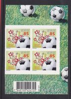 2008 Hopp Schwiiz  Fussball  4er  mit Zähnung B **Postfrisch