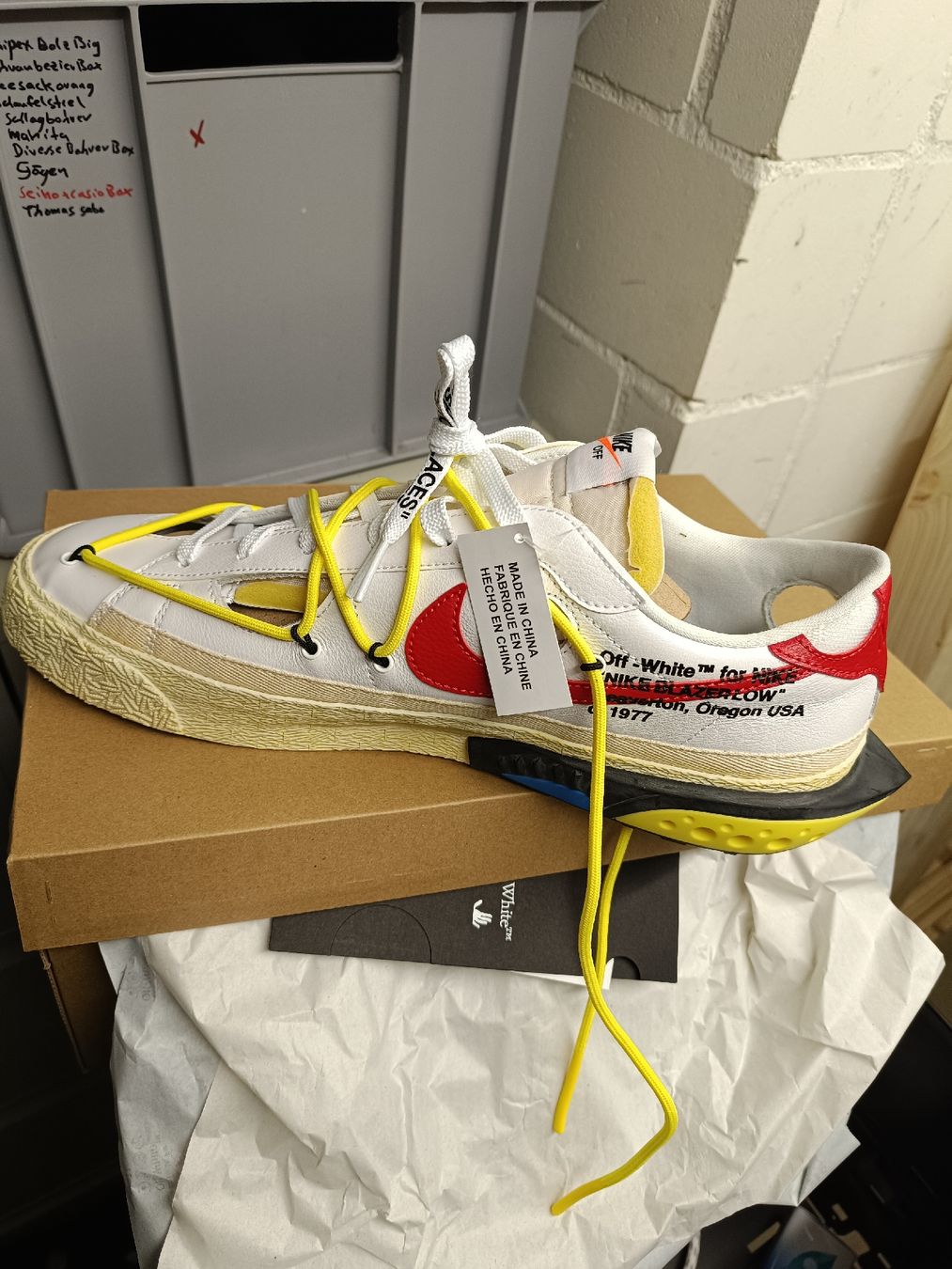 Nike Scarpe da uomo: Nike Off White 47.5 – Nuovo e nell'imballaggio originale da Zürich venduto da Mountainswiss88 2