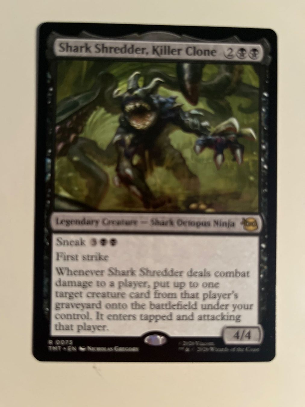 Magic The Gathering Carte collezionabili: 1 x Shark Shredder, Killer Clone - Magic: The Gathering – Usato da Kriens venduto da Shadi1980