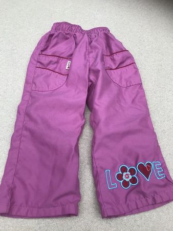 Baby Mädchen gefütterte Hose 92