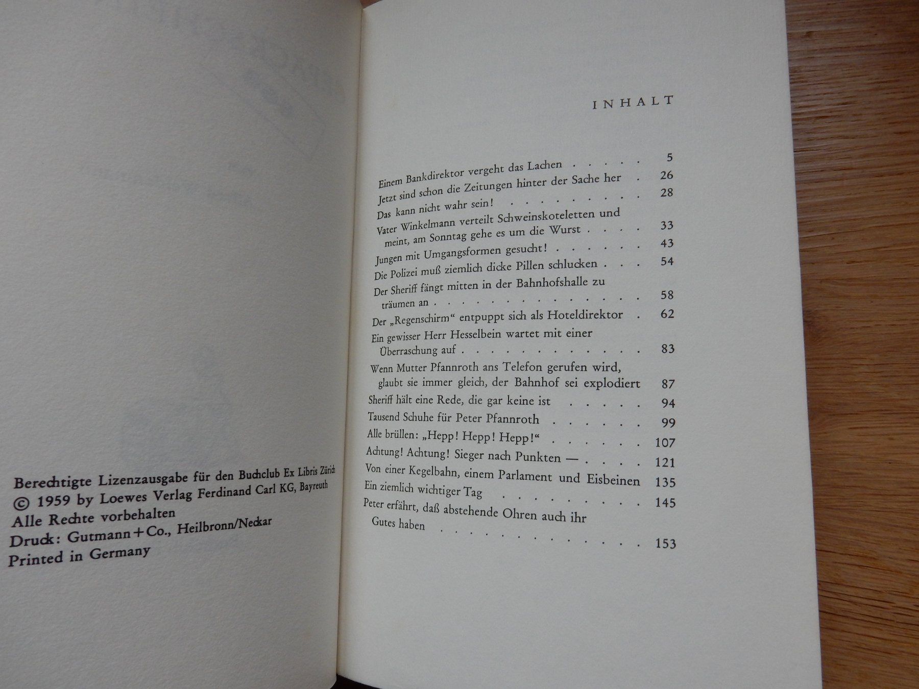 Libri: Weidenmann Gepäckschein 666, Jugendbuch 1959 – Usato da Jona venduto da JOberg_25 2