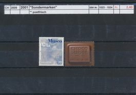 2001 "Sondermarken", ** postfrisch