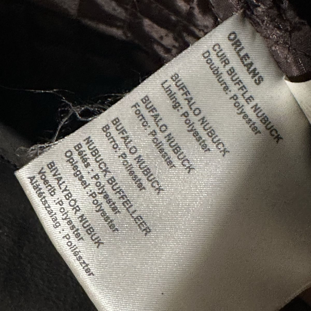 Giacche: Buffalo Nubuck Leather Jacket Gr. S – Usato da Genève venduto da ravehotline 3