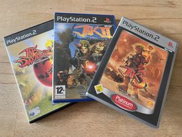 Jak and Daxter Trilogie für PS2 Bundle Konvolut
