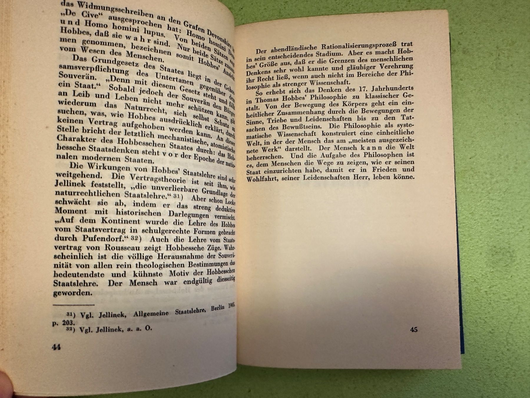 Livres: Thomas Hobbes: Leviathan. – D'occasion à Zürich par allp 3